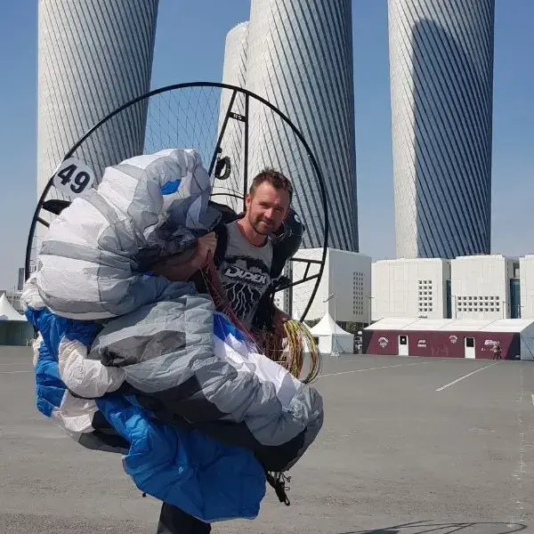 pilot paramoteurs maxim van