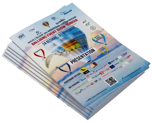 dossier de présentation balloons event show tunisia 2025